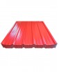 Cubierta trapezoidal roja